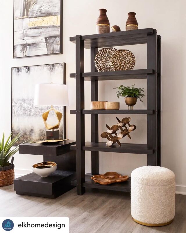 Add storage and style to your space with an etagere-style open shelving unit like the Riviera bookshelf by @elkhomedesign 
.
.
.
.
.
#distinctivelighting #lighting #lightingstore #lightingdesign #lightingshowrooms #lightingfixtures #lightingideas #home #homerenovation #homestyling #homeinspo #homedecor #homedesign #homeinterior #instahome #interiorstyling #design #decor #decortips #interiordecorating #interiordesign #hgtv #designtips #hometips #showroom #stcatharines #niagarafalls #fonthill 
.
.
.
Posted @withregram